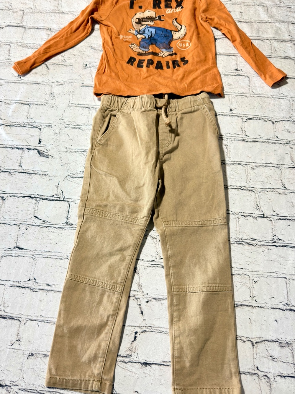 Okie Dokie Pants & Old Navy Toddler Boys 4T 2pc Set
